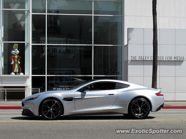 Aston Martin Vanquish spotted in Beverly Hills, California