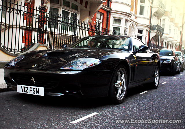 Ferrari 575M spotted in London, United Kingdom