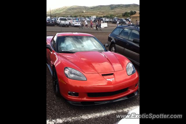 Chevrolet Corvette Z06 spotted in Morrison, Colorado