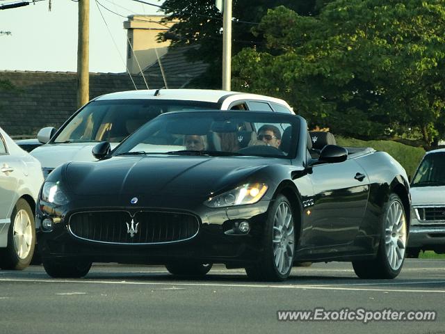 Maserati GranCabrio spotted in Wilmington, Delaware