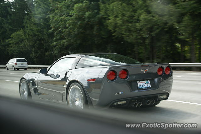 Chevrolet Corvette ZR1 spotted in Tacoma, Washington