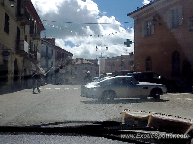 Aston Martin DB5 spotted in Barolo, Italy