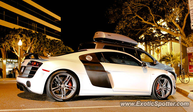 Audi R8 spotted in La Jolla, California