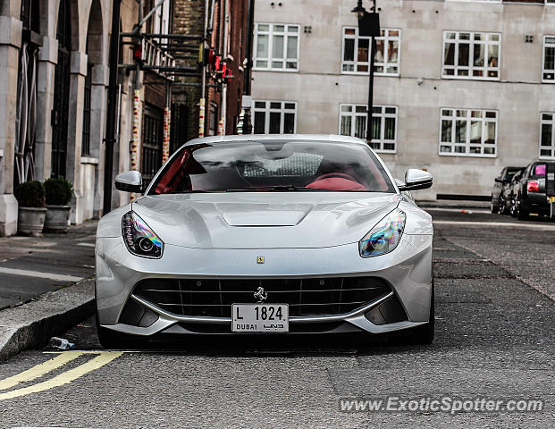 Ferrari F12 spotted in London, United Kingdom
