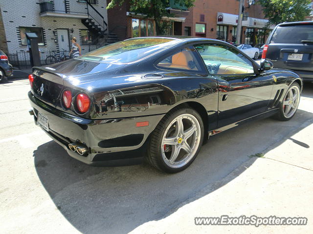 Ferrari 575M spotted in Montreal, Quebec, Canada
