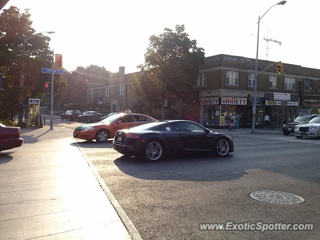 Audi R8 spotted in Toronto, Canada