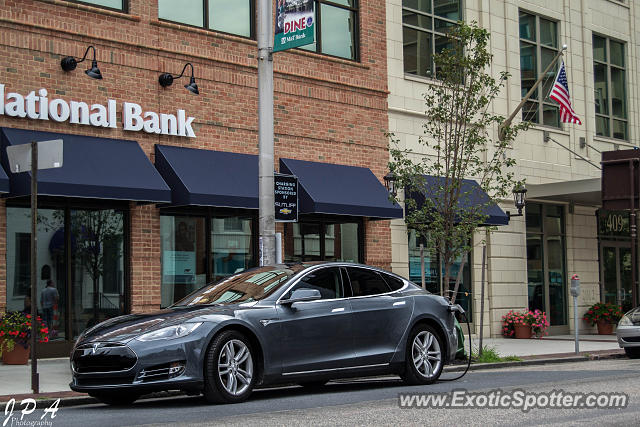 Tesla Model S spotted in Harrisburg, Pennsylvania
