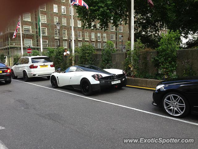 Pagani Huayra spotted in London, United Kingdom