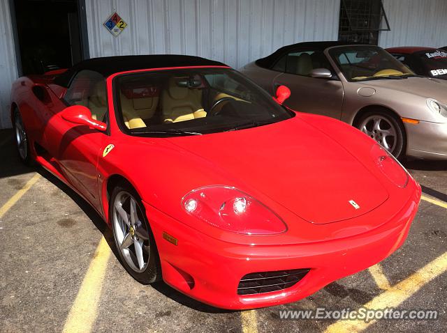 Ferrari 360 Modena spotted in Peoria, Illinois
