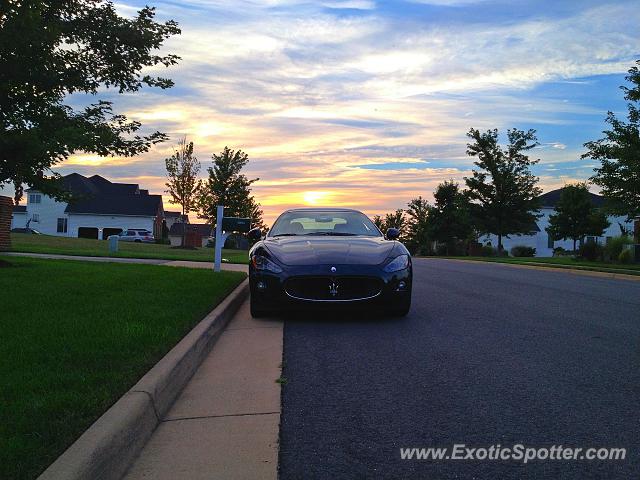 Maserati GranTurismo spotted in Sterling, Virginia