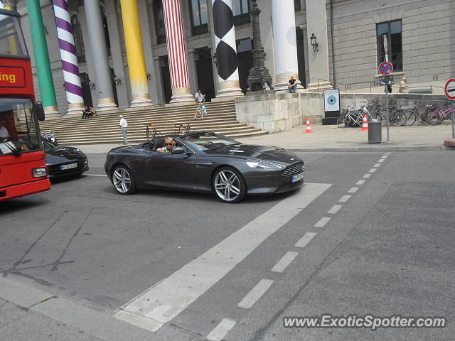 Aston Martin DB9 spotted in Munich, Germany