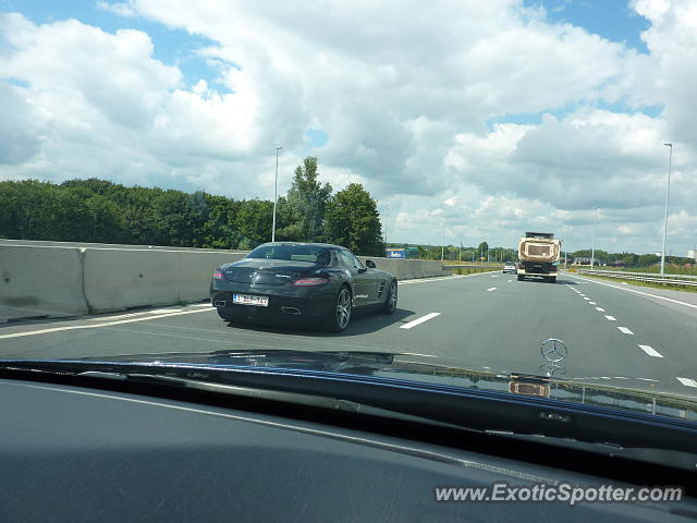 Mercedes SLS AMG spotted in Vilvoorde, Belgium