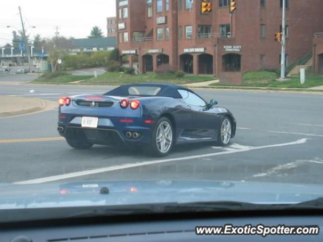 Ferrari F430 spotted in McLean, Virginia