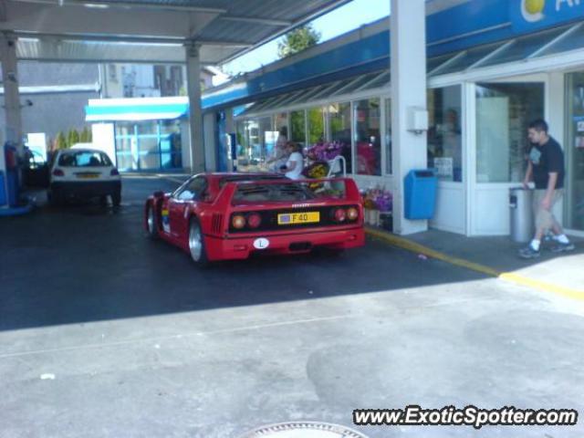 Ferrari F40 spotted in Esch/Alzette, Luxembourg