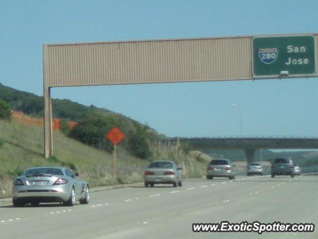 Mercedes SLR spotted in Palo Alto, California