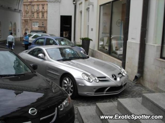 Mercedes SLR spotted in St Petersburg, Russia