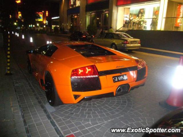 Lamborghini Murcielago spotted in Orachard..., Singapore