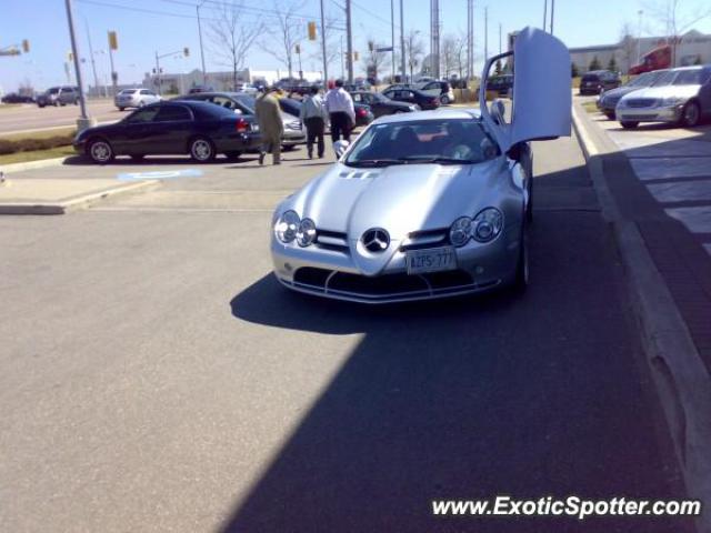 Mercedes SLR spotted in Mississauga, Canada