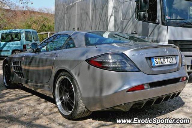 Mercedes SLR spotted in Barcelona, Spain