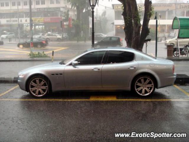 Maserati Quattroporte spotted in Kuala Lumpur, Malaysia