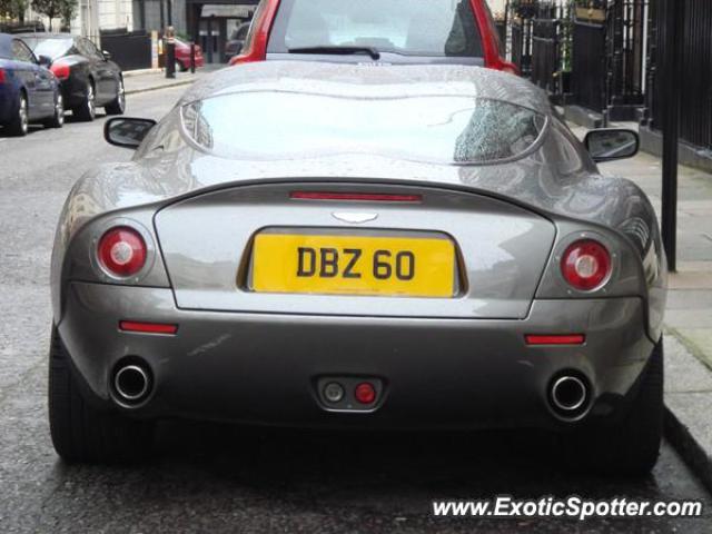 Aston Martin Zagato spotted in London, United Kingdom