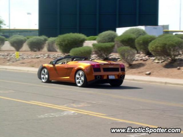 Lamborghini Gallardo spotted in Tempe, Arizona