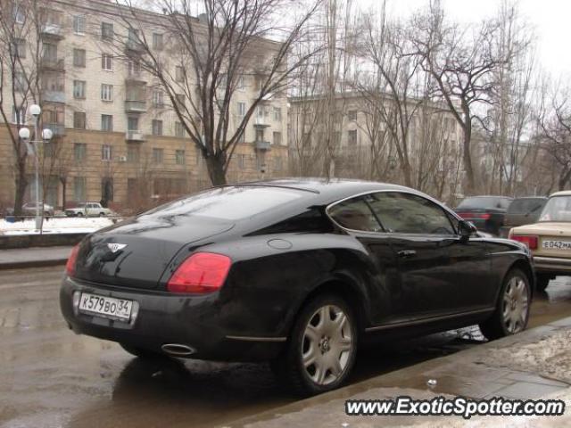 Bentley Continental spotted in Volgograd, Russia