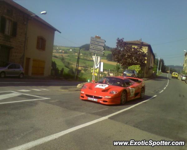 Ferrari F50 spotted in Grandris, France