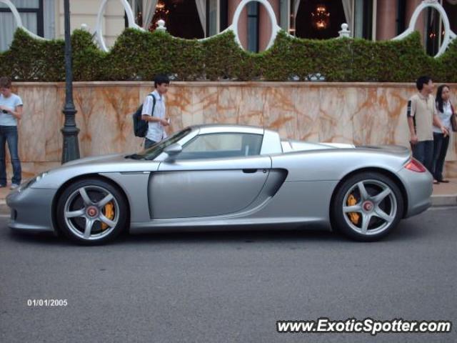Porsche Carrera GT spotted in Montecarlo, Monaco