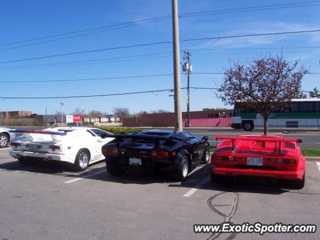 Lamborghini Countach spotted in Whitby, Canada