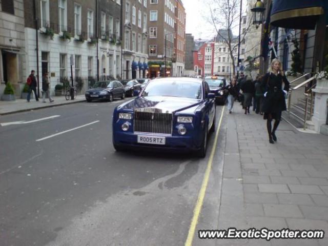 Rolls Royce Phantom spotted in London, United Kingdom