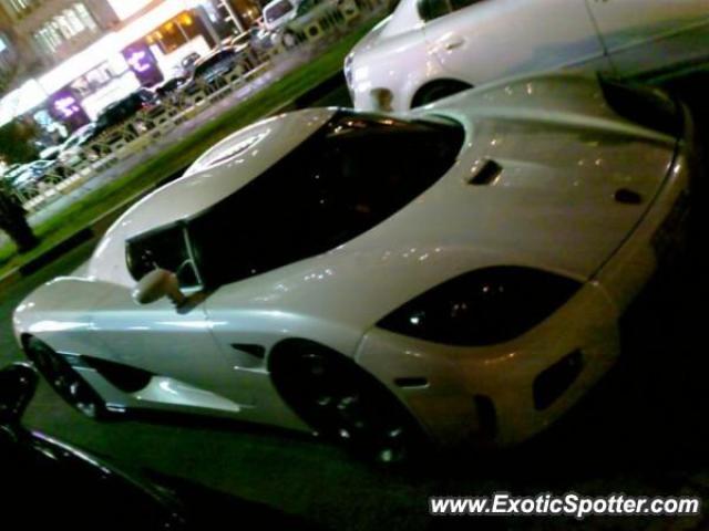 Koenigsegg CCX spotted in Khalifa Street, United Arab Emirates