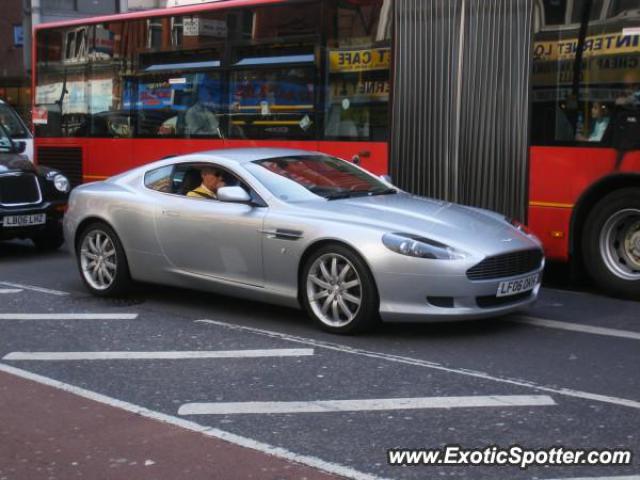 Aston Martin DB9 spotted in London, United Kingdom