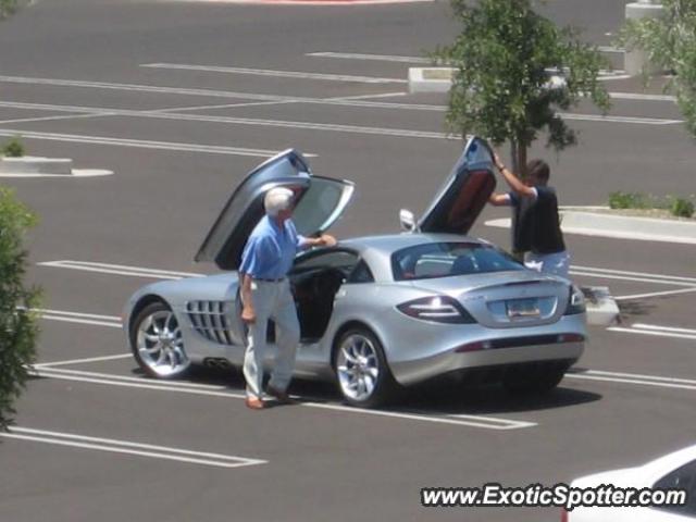Mercedes SLR spotted in Phoenix, Arizona