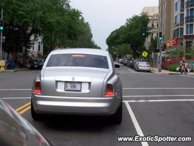 Rolls Royce Phantom spotted in Washington DC, Maryland