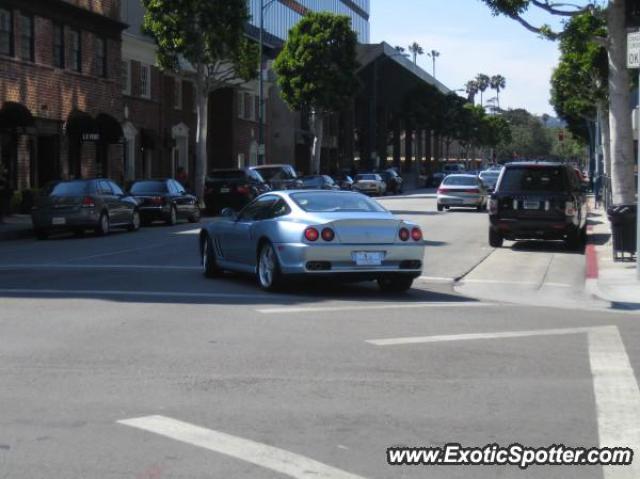 Ferrari 550 spotted in Beverly Hills, California