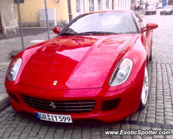 Ferrari 599GTB spotted in Görlitz, Germany