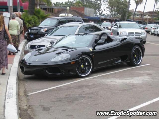 Ferrari 360 Modena spotted in La Jolla, California