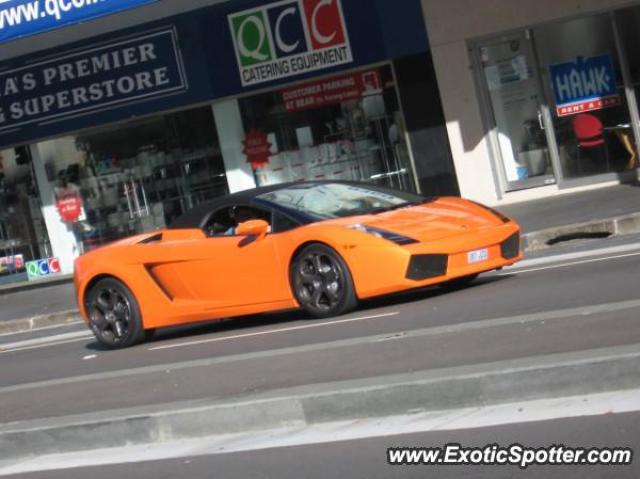 Lamborghini Gallardo spotted in Sydney, Australia