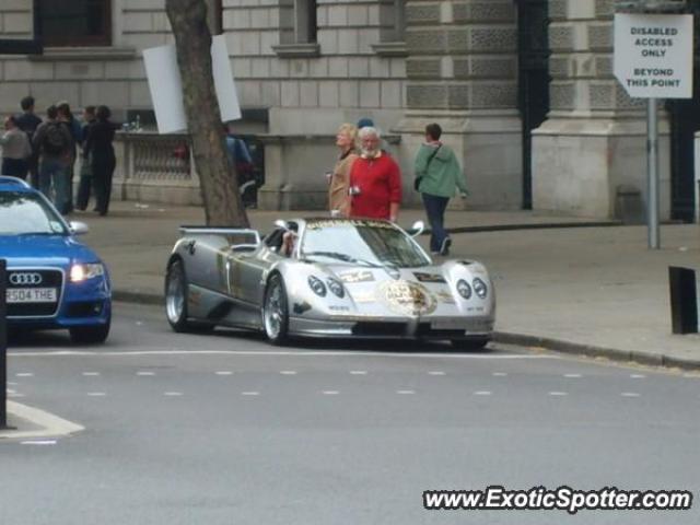 Pagani Zonda spotted in London, United Kingdom
