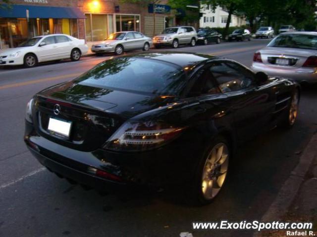 Mercedes SLR spotted in Larchmont, New York