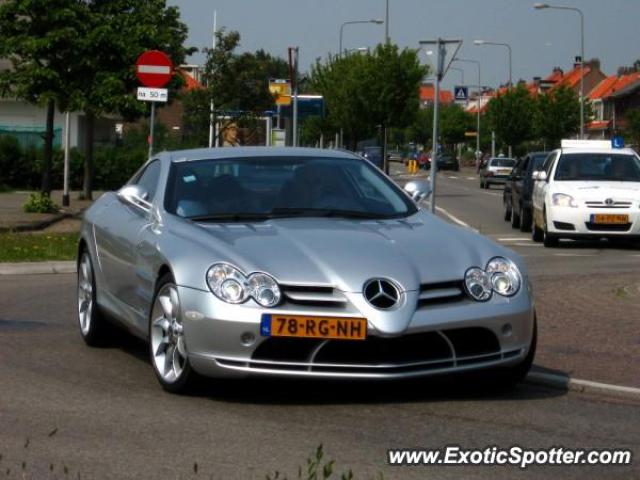 Mercedes SLR spotted in Noordwijk, Netherlands