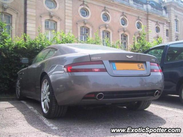 Aston Martin DB9 spotted in Nancy, France