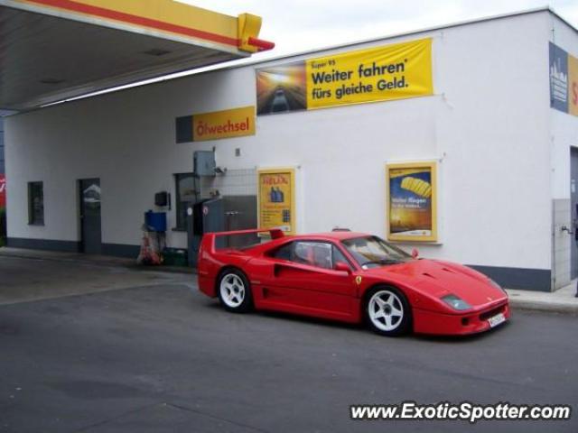 Ferrari F40 spotted in Linz, Austria