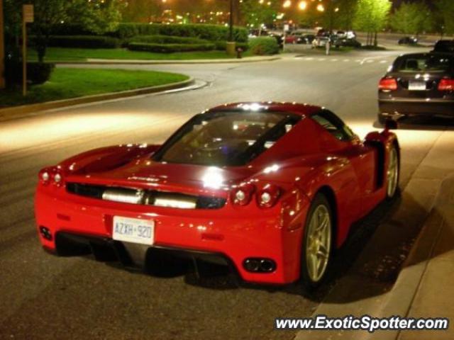 Ferrari Enzo spotted in Troy, Michigan