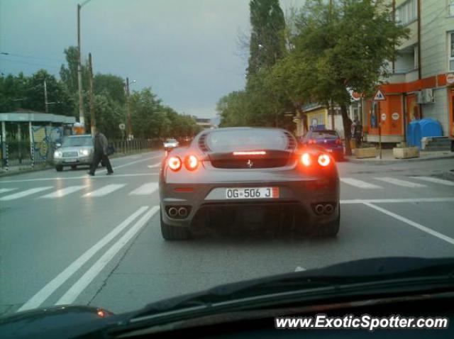 Ferrari F430 spotted in Sofia, Bulgaria