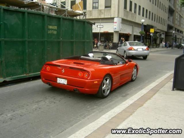 Ferrari F355 spotted in Toronto, Canada