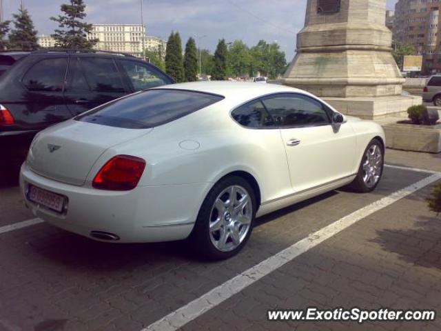 Bentley Continental spotted in Bucharest, Romania