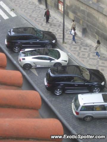 Lamborghini Gallardo spotted in Prague, Czech Republic