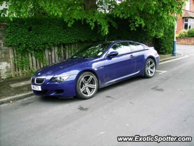 BMW M6 spotted in Isle of Man, United Kingdom